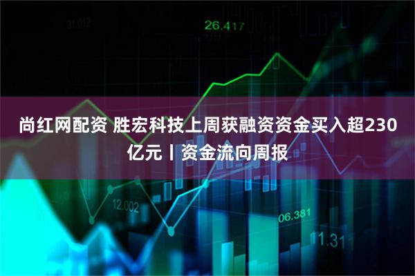 尚红网配资 胜宏科技上周获融资资金买入超230亿元丨资金流向周报
