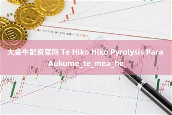 大金牛配资官网 Te Hiko Hiko Pyrolysis Para Aukume_te_mea_he
